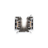 S-TRACK DALI, rail 3 allumages, 2m, blanc