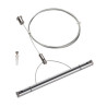TENSEO, filin de suspension, chrome