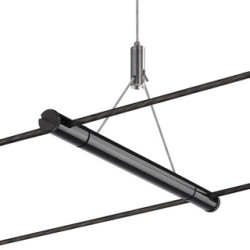 TENSEO, filin de suspension, noir