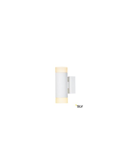 ASTINA UP/DOWN, applique intérieure blanche, GU10/QPAR51, 2x 10W max, verre satiné