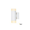 ASTINA UP/DOWN, applique intérieure blanche, GU10/QPAR51, 2x 10W max, verre satiné
