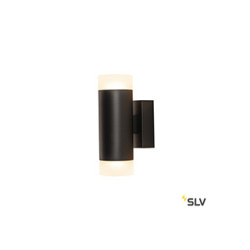 ASTINA UP/DOWN, applique intérieure, noir, GU10/QPAR51, 2x 10W max, verre satiné