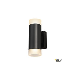ASTINA UP/DOWN, applique intérieure, noir, GU10/QPAR51, 2x 10W max, verre satiné
