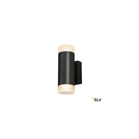 ASTINA UP/DOWN, applique intérieure, noir, GU10/QPAR51, 2x 10W max, verre satiné