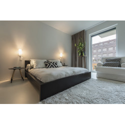 QUADRASS SPOT, applique intérieure avec liseuse blanche, E27, max 40W, LED 2W, 3000K