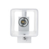 QUADRASS SPOT, applique intérieure avec liseuse blanche, E27, max 40W, LED 2W, 3000K