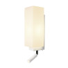 QUADRASS SPOT, applique intérieure avec liseuse blanche, E27, max 40W, LED 2W, 3000K