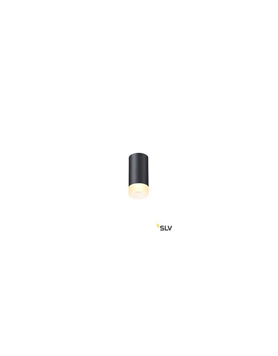 ASTINA, plafonnier intérieur, noir mat, GU10/QPAR51, 10W max