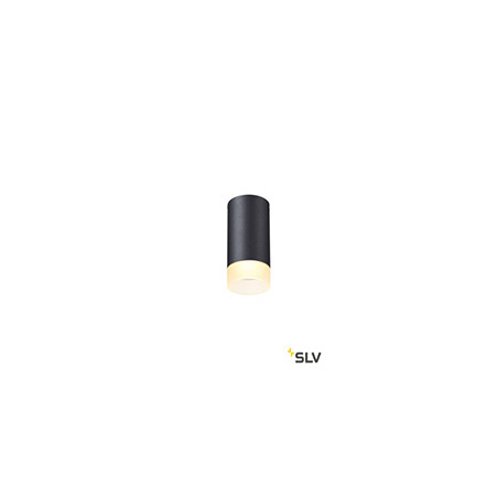 ASTINA, plafonnier intérieur, noir mat, GU10/QPAR51, 10W max