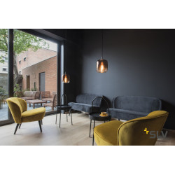 PANTILO 20, suspension intérieure, cuivre, E27, 15W max