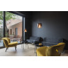 PANTILO 20, suspension intérieure, cuivre, E27, 15W max