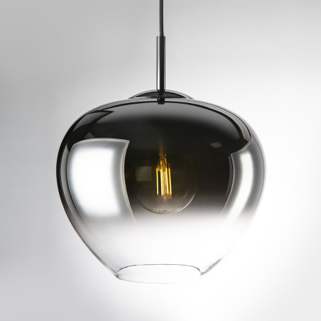 PANTILO CONVEX 29, suspension intérieure, chrome, E27, max 40W