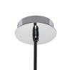 PANTILO CONVEX 29, suspension intérieure, chrome, E27, max 40W