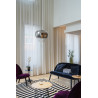 PANTILO CONVEX 40, suspension intérieure, chrome, E27, max 40W