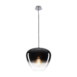 PANTILO CONVEX 40, suspension intérieure, chrome, E27, max 40W