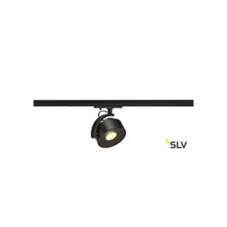 KALU TRACK, spot pour rail 1 allumage, intérieur, noir, LED, 13W, 3000K, adaptateur 1 all. inclus