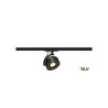 KALU TRACK, spot pour rail 1 allumage, intérieur, noir, LED, 13W, 3000K, adaptateur 1 all. inclus