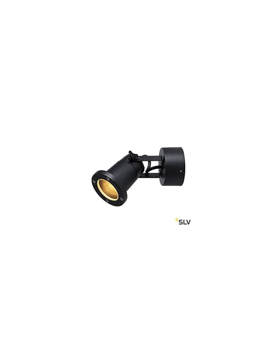 NAUTILUS 25, applique extérieure, noir, GU10/QPAR51, 11W max, IP54