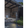 THEO PATHLIGHT, borne extérieure, double, anthracite, GU10/QPAR51, 2x7W max, IP44