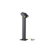 THEO PATHLIGHT, borne extérieure, double, anthracite, GU10/QPAR51, 2x7W max, IP44