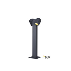 THEO PATHLIGHT, borne extérieure, double, anthracite, GU10/QPAR51, 2x7W max, IP44