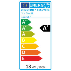 Source LED, QPAR111, GU10, 13W, 4000K, 1100lm, 30°, variable