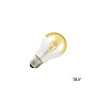 Source LED A60, tête miroir doré, E27, 4W, 2000-2900K, 200lm, 180°, variable