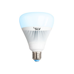 SLV Play, source LED, E27, G110, contrôlable RGBW