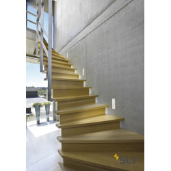 NOTAPO, encastré mural intérieur, 10,5 cm, blanc mat, LED, 2,2W, 3000K