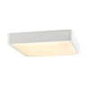AINOS SENSOR, applique et plafonnier extérieur, carré, blanc, LED, 18W, 3000K/4000K, IP65, détecteur de mouvement