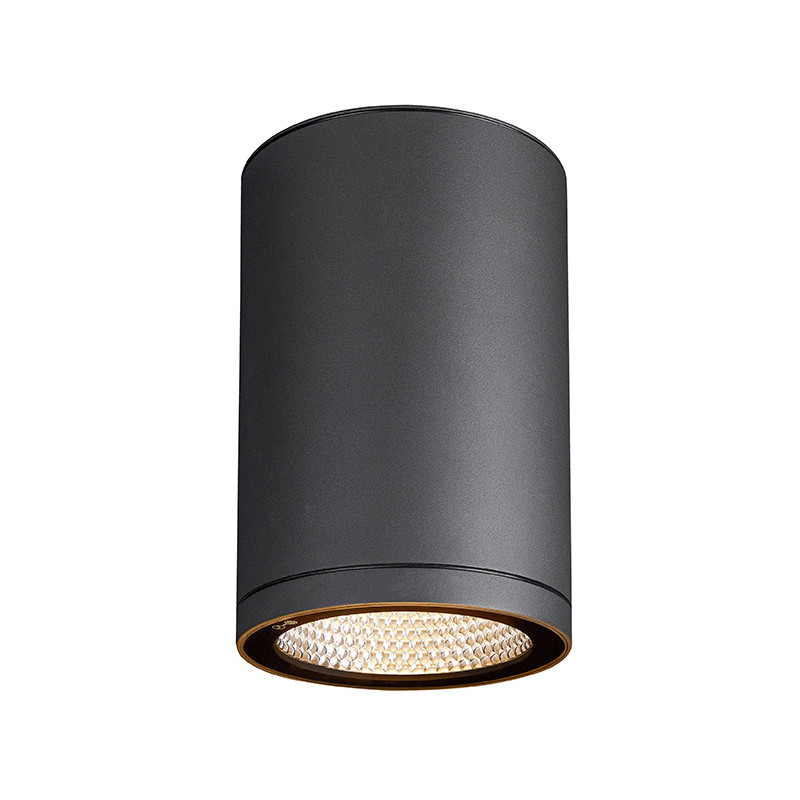 ENOLA, plafonnier extérieur, rond, L, anthracite, LED, 35W, 3000K/4000K, IP65
