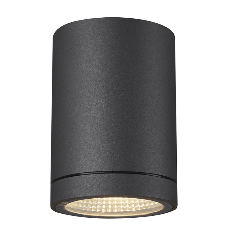 ENOLA, plafonnier extérieur, rond, S, anthracite, LED, 9W, 3000K/4000K, IP65