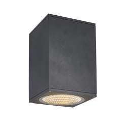 ENOLA, plafonnier extérieur, carré, L, anthracite, LED, 35W, 3000K/4000K, IP65