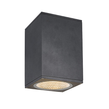 ENOLA, plafonnier extérieur, carré, L, anthracite, LED, 35W, 3000K/4000K, IP65