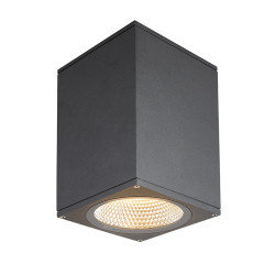 ENOLA, plafonnier extérieur, carré, L, anthracite, LED, 35W, 3000K/4000K, IP65