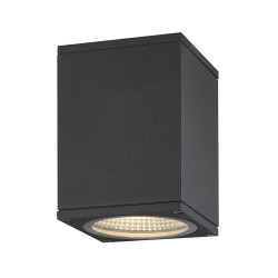 ENOLA, plafonnier extérieur, carré, S, anthracite, LED, 9W, 3000K/4000K, IP65