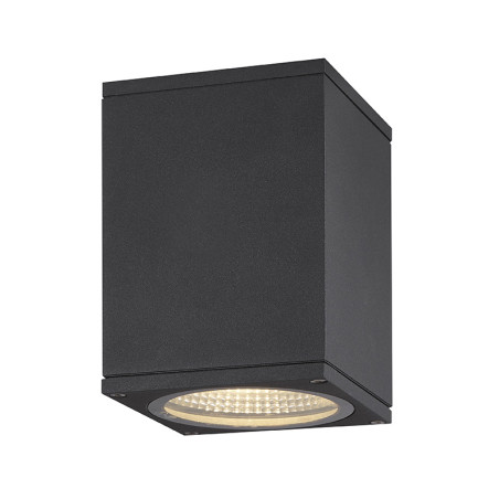 ENOLA, plafonnier extérieur, carré, S, anthracite, LED, 9W, 3000K/4000K, IP65