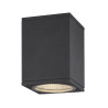 ENOLA, plafonnier extérieur, carré, S, anthracite, LED, 9W, 3000K/4000K, IP65