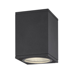 ENOLA, plafonnier extérieur, carré, S, anthracite, LED, 9W, 3000K/4000K, IP65