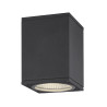 ENOLA, plafonnier extérieur, carré, S, anthracite, LED, 9W, 3000K/4000K, IP65