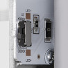 PEMA®, applique extérieure, gris argent, LED, 16W, 3000K/4000K, IP65