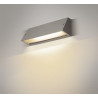 PEMA®, applique extérieure, gris argent, LED, 16W, 3000K/4000K, IP65