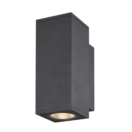 ENOLA, applique extérieure, carré, S, anthracite, LED, 7W, 3000K/4000K, IP65, up/down