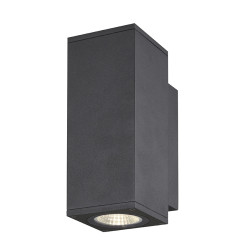 ENOLA, applique extérieure, carré, S, anthracite, LED, 7W, 3000K/4000K, IP65, up/down