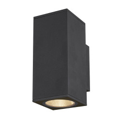 ENOLA, applique extérieure, carré, M, anthracite, LED, 19W, 3000K/4000K, IP65, up/down