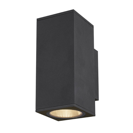 ENOLA, applique extérieure, carré, M, anthracite, LED, 19W, 3000K/4000K, IP65, up/down