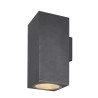 applique extérieure carré ENOLA L, anthracite, LED, 53W, 3000K/4000K, IP65, up/down