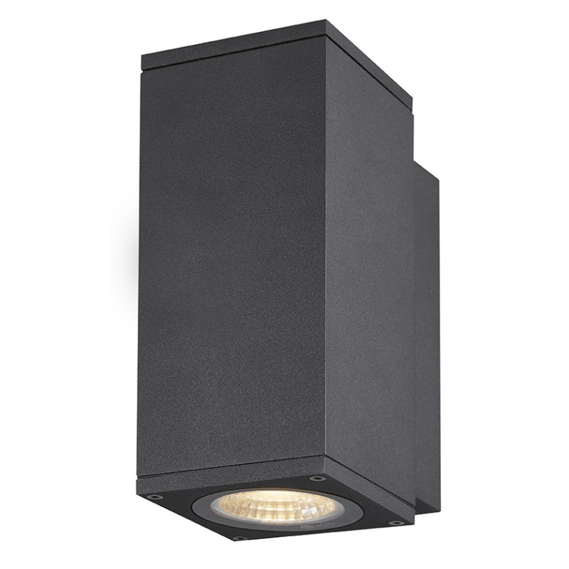 ENOLA, applique extérieure, carré, S, anthracite, LED, 6W, 3000K/4000K, IP65