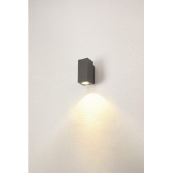 ENOLA, applique extérieure, carré, S, anthracite, LED, 6W, 3000K/4000K, IP65
