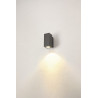 ENOLA, applique extérieure, carré, S, anthracite, LED, 6W, 3000K/4000K, IP65